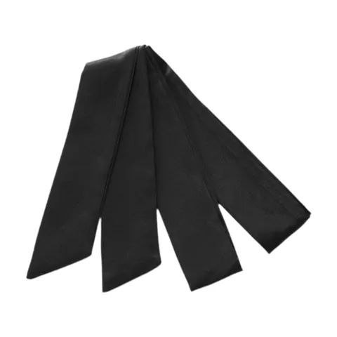 Ribbon Sash Belt Black