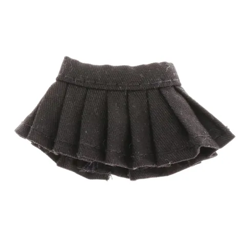 Mini Pleated Doll Skirt Black