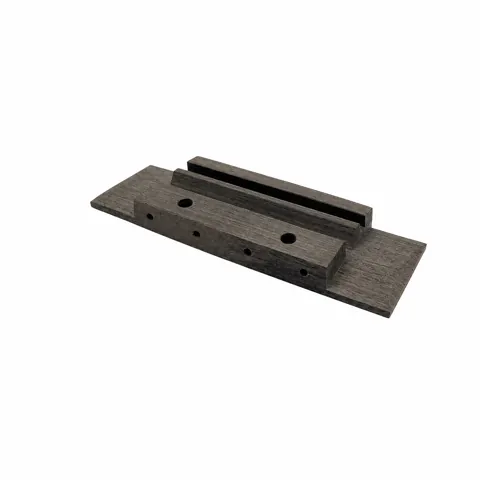 Ukulele Bridge with Slotted Channel