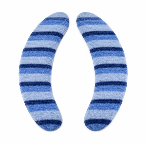 Plush Toilet Seat Cover – Blue