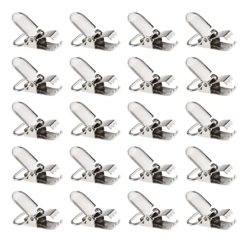Metal Baby Pacifier Clips