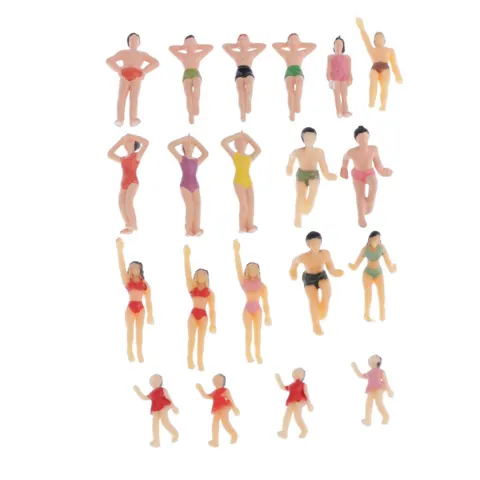 Model Train People Figures
