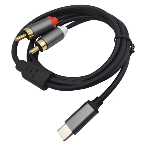 Type-C To 2 RCA Cable
