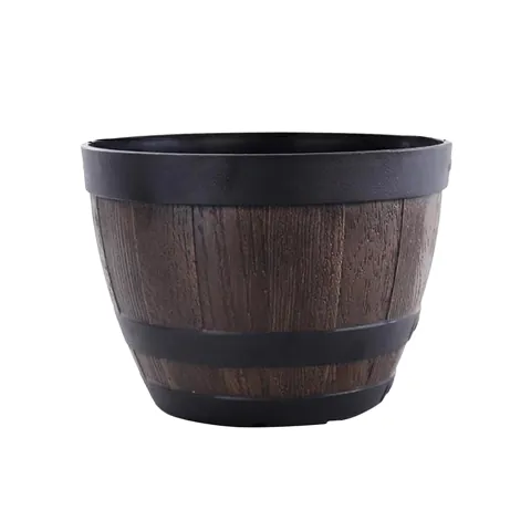 Whiskey Barrel Planter
