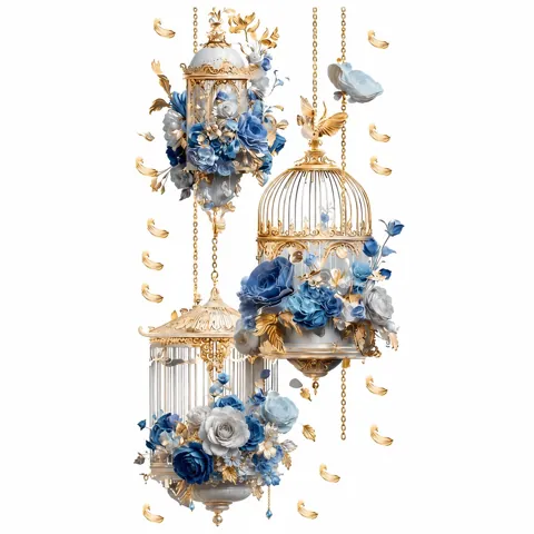 Birdcage Wall Decal