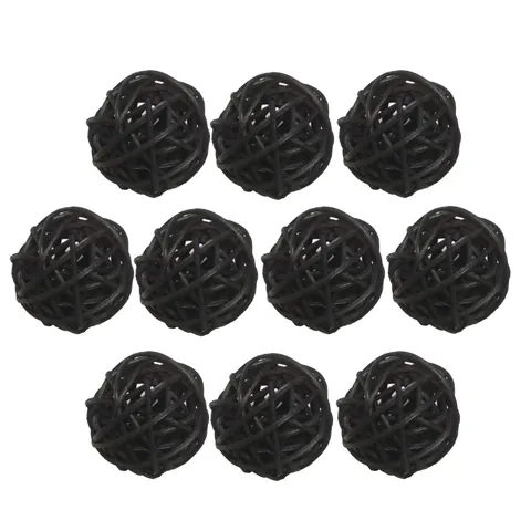 Wicker Rattan Balls Decorative Crafts