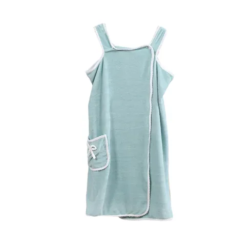 Bathrobe Bath Towel Wrap Green