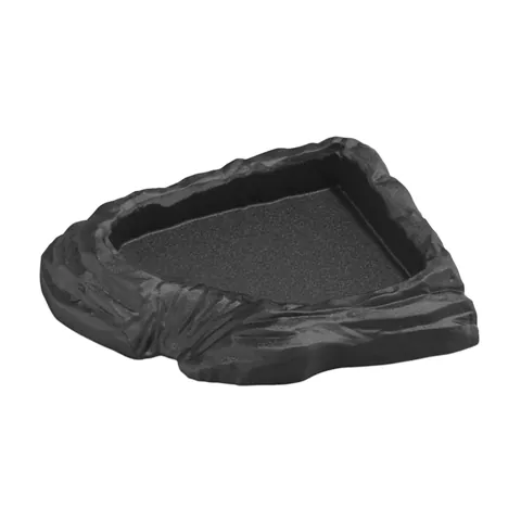 Reptile Water Dish Black