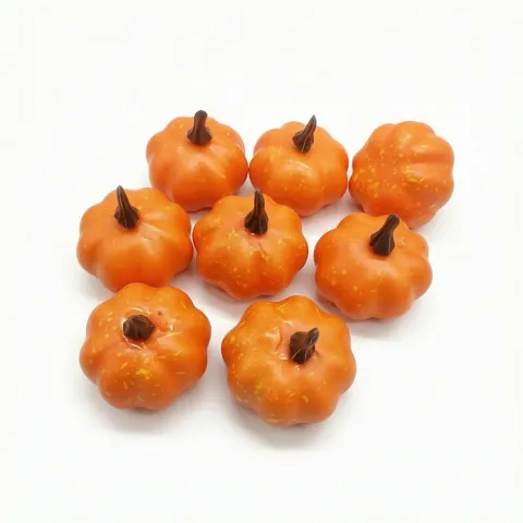 8-Piece Carved Pumpkin Prop