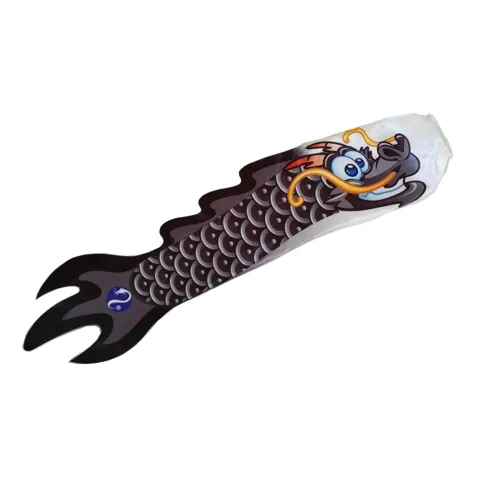 Dragon Flag Windsock Black