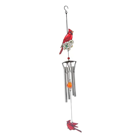 Cardinal Wind Chimes