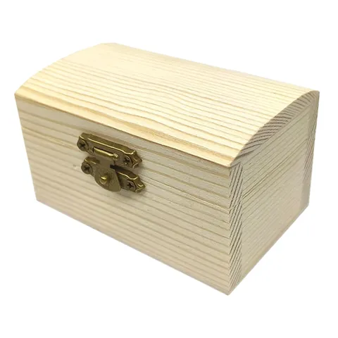 Wood Box Arch Lid