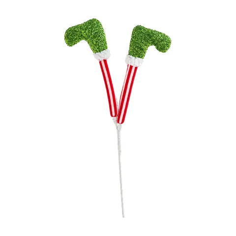 Christmas Elf Decorative Pick