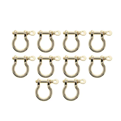 Horseshoe Buckles Gold