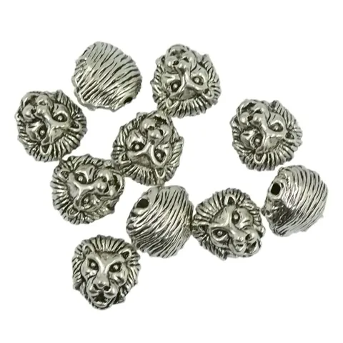 Lion Head Connector Beads