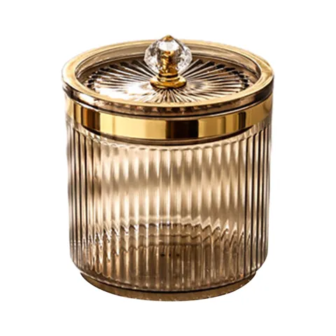 Cotton Swab Ball Holder Jar