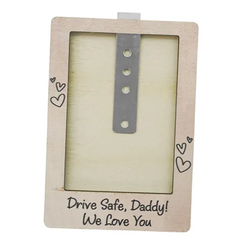 Car Sun Visor Photo Holder