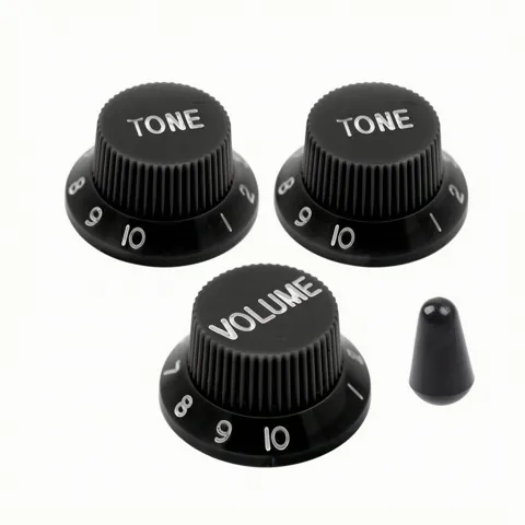 3-Piece Guitar Knobs