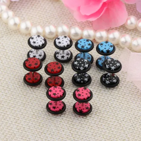 Acrylic Ear Plugs 18g