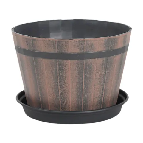 Bucket Barrel Garden Planter