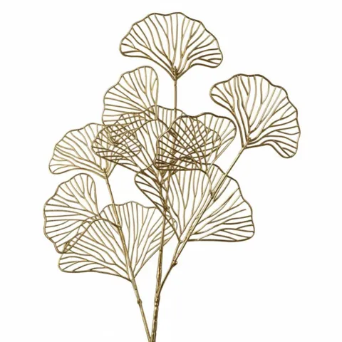 Gold Eucalyptus Ginkgo Leaves