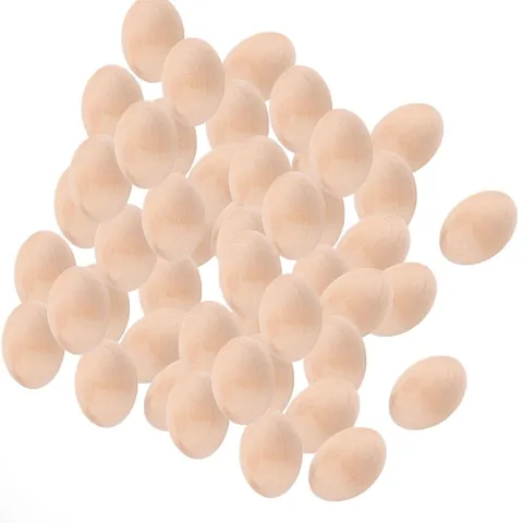 Wooden Blank Eggs