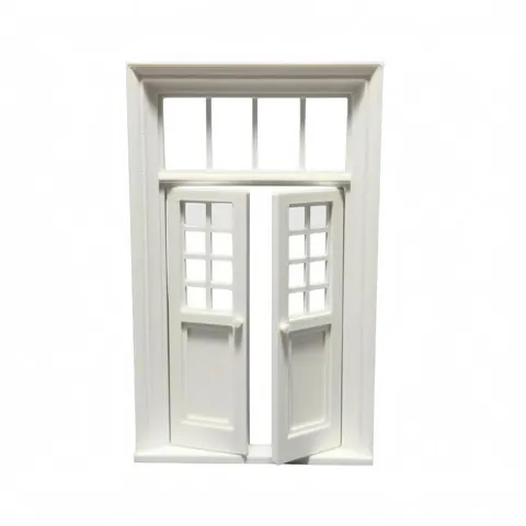 Dollhouse Transom Door White