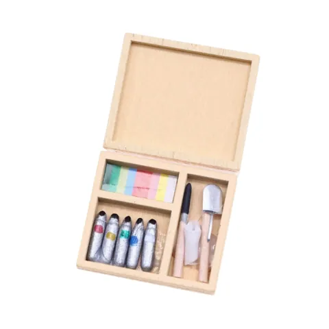 Miniature Wooden Paint Box