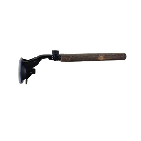 Suction Cup Wood Perch Toy
