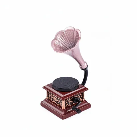 Miniature Record Player Figurine