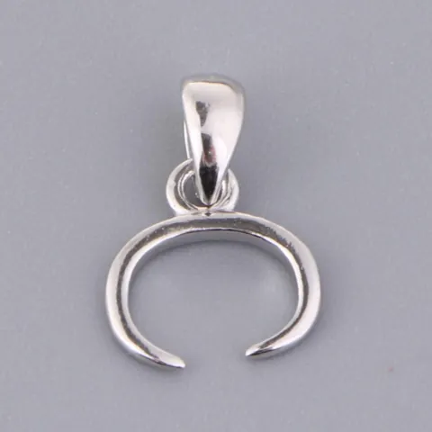 Sterling Silver Bead Pendant Bail B