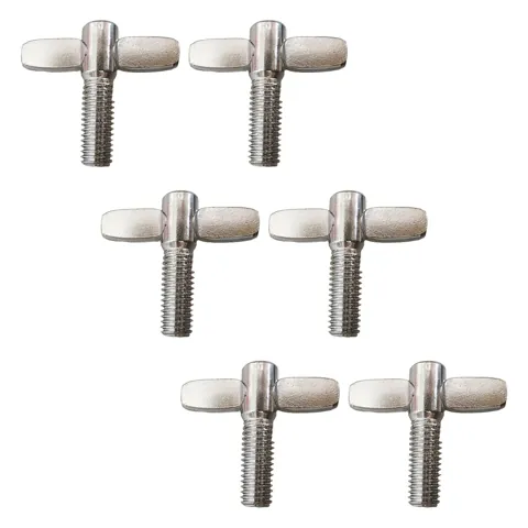 Cymbal Stand Wing Nuts 6Pcs