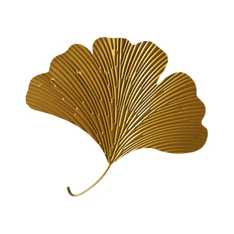 Ginkgo Leaves Wall Sculpture