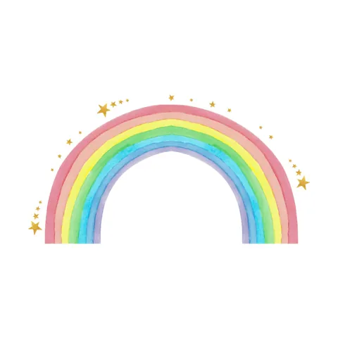 Rainbow Star Wall Sticker