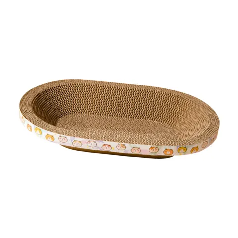 Cat Scratcher Bed Oval