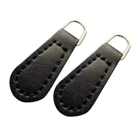 Zipper Pull Tabs Black