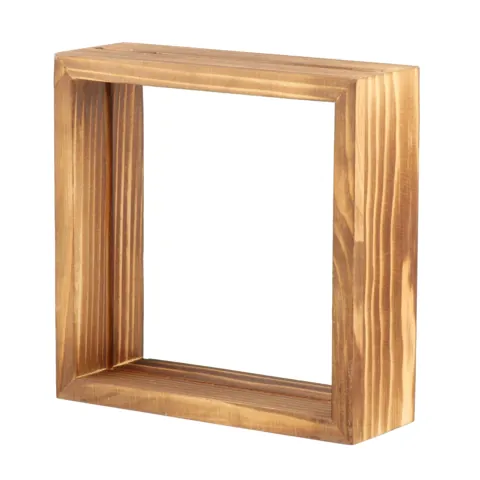 Wooden Plant Photo Frame
