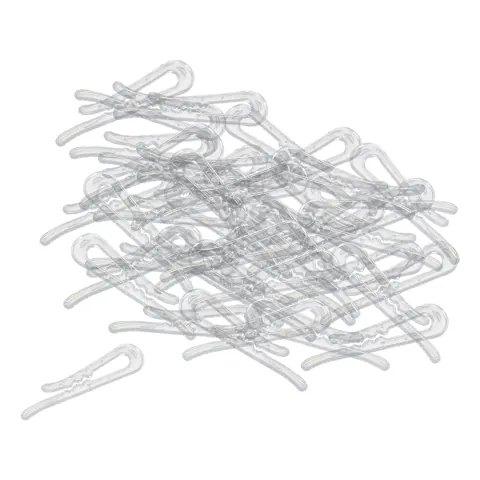 Shirt Clips Transparent 40mm