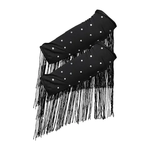 Latin Dance Arm Sleeves Black