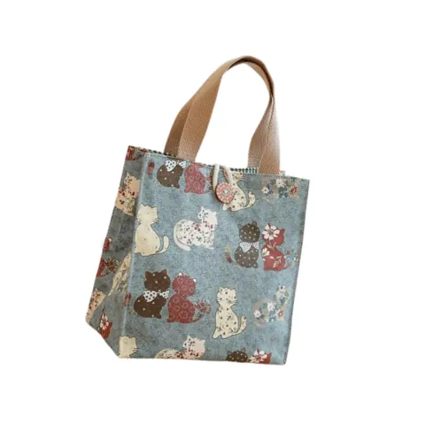 Canvas Tote Lunch Bag