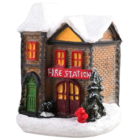 LED Christmas Village Set