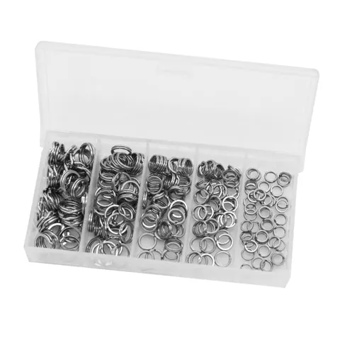 Fishing Split Rings Set