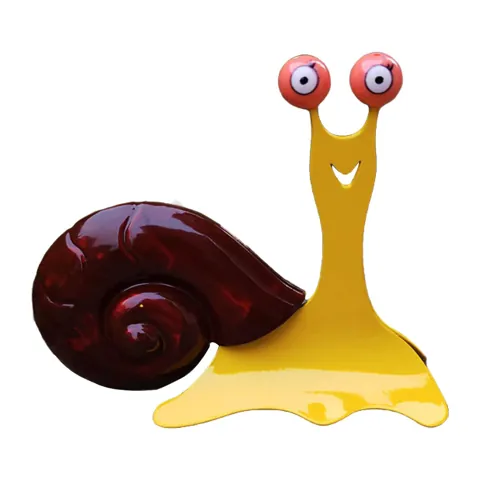 Metal Snail Statue