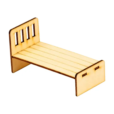 Basswood Furniture Model 1:20 Scale
