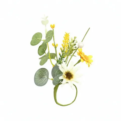 Artificial Flower Napkin Holder