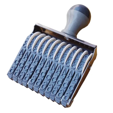 Rubber Number Stamp