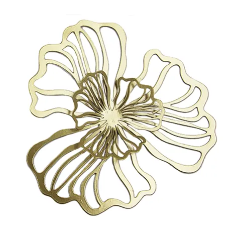 Metal Flower Wall Decor