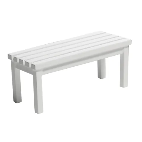 Dollhouse Bench White