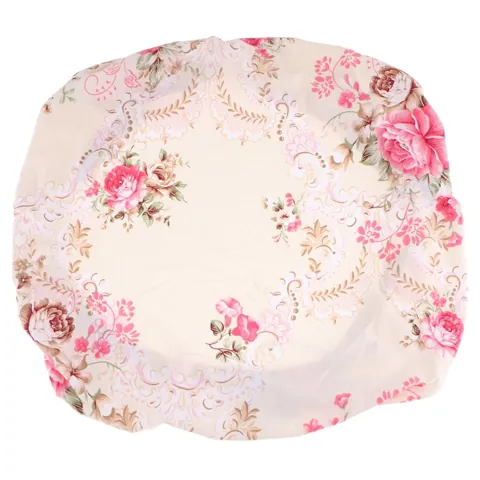 Spandex Chair Cover Pink Floral