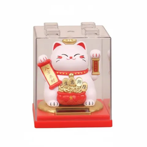 Solar Waving Cat Decoration